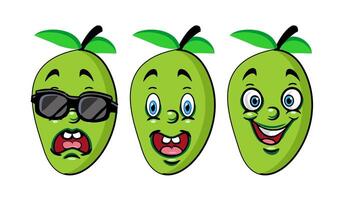 cartoon image of a fruit vector