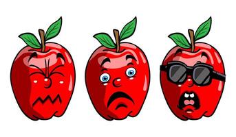 cartoon image of a fruit vector