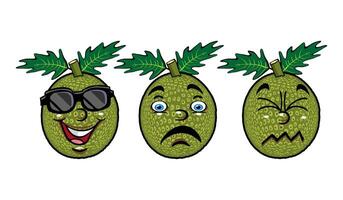 cartoon image of a fruit vector