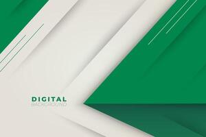 web digital background green triangle polygonal vector