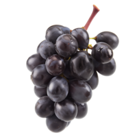 uma grupo do uvas, isolado em uma transparente fundo png