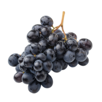 A cluster of grapes, isolated on a transparent background png