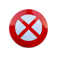 Cross Mark No Icon Symbol isolated on transparent background png