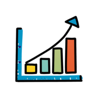 Graph Symbol Symbol isolated on transparent background png