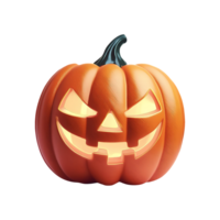 Halloween Pumpkin Icon Symbol isolated on transparent background png
