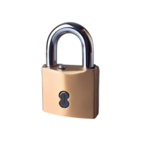 Lock Secure Connection Icon Symbol isolated on transparent background png