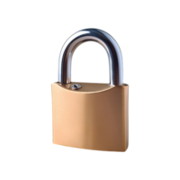Lock Secure Connection Icon Symbol isolated on transparent background png