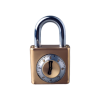 Lock Secure Connection Icon Symbol isolated on transparent background png