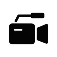 Camera Icon Symbol isolated on transparent background png