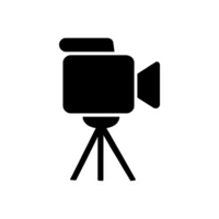 Camera Icon Symbol isolated on transparent background png