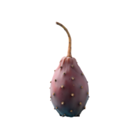 Cactus Pear isolated on transparent background png