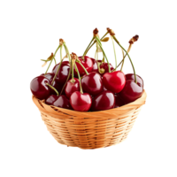 Cherry isolated on transparent background png