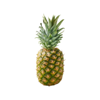 Pineapple isolated on transparent background png