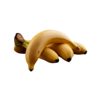 Banana isolated on transparent background png