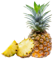 pineapple, ananas isolated on transparent background. png
