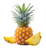 pineapple, ananas isolated on transparent background. png