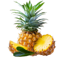 pineapple, ananas isolated on transparent background. png