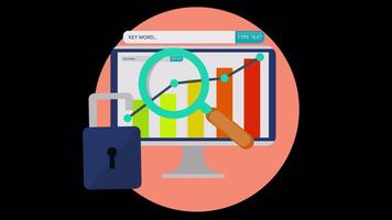 You Can Be More Successful In Your Business With The Right Keywords 2D Cartoon Animation On Alpha Channel video