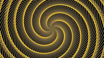 looping forma movimento animação 3d Renderização. video