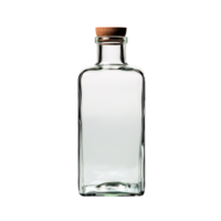 empty bottle isolated on transparent background png