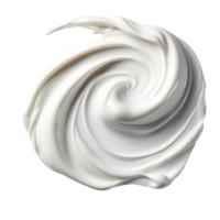 Face cream smear isolated on transparent background png