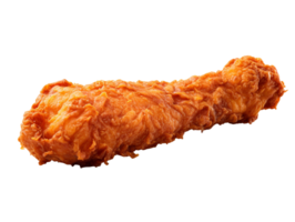 fried chicken leg isolated on transparent background png