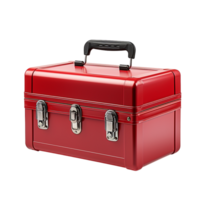 Red Toolbox isolated on transparent background png