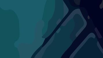 Aesthetic abstract composition with much unique combination of shapes and green colors vector