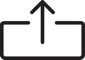 Upload icon symbol image vector
