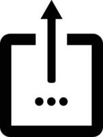Upload icon symbol image vector