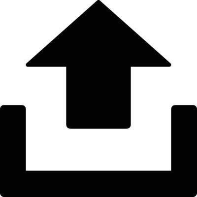 Upload icon symbol image