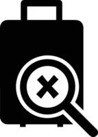 Bag icon symbol image vector