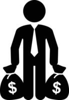 Bag icon symbol image vector