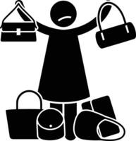 Bag icon symbol image vector