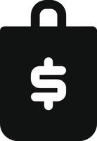 Bag icon symbol image vector