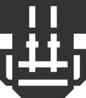 Bag icon symbol image vector