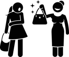 Bag icon symbol image vector