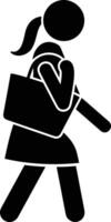 Bag icon symbol image vector