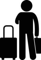 Bag icon symbol image vector