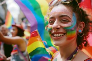 Celebrating Pride Day with Joyful Smiles photo
