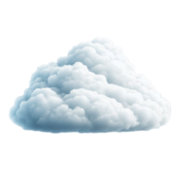 Free simple cloud stock in transparent background png