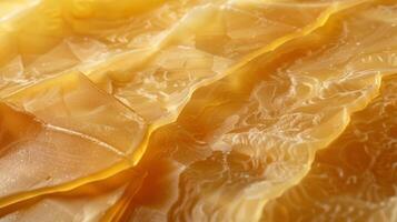 Smooth Beeswax Surface with Detailed Texture Ripples for Nature-Themed Designs and Backgrounds photo