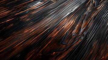 Smooth Polished Ebony Wood Surface Texture for Design, Print, Poster, or Card Background photo
