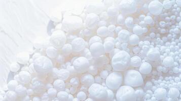 Abundance of Bubbles Floating in the Air. AI-generated photo