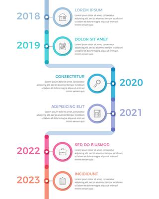 Timeline Infographics Template