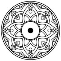 Tattoos coloring pages for adult coloring book vector