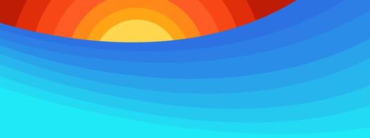 colorful abstract pattern background. template summer sea beach concept vector