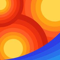 colorful abstract pattern background. template summer sea beach concept vector