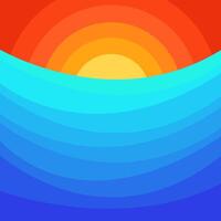 colorful abstract pattern background. template summer sea beach concept vector