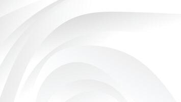 abstract white background with curve shape vector
